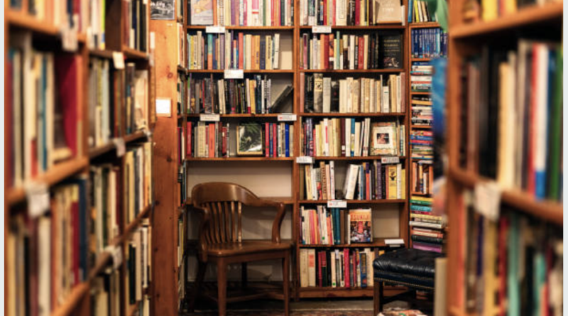 Imagen de una librería antigua